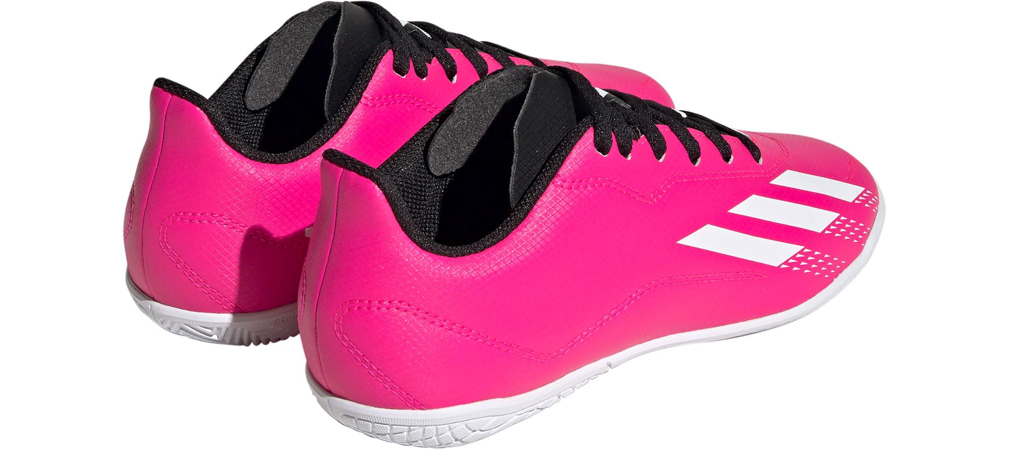 Adidas youth indoor soccer shoes pink Clearance