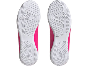 adidas X SpeedPortal.4 Youth Indoor Soccer Shoes GZ2449 Pink/White