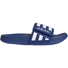 Load image into Gallery viewer, Adidas Adilette Comfort Adustable Kids Slides GZ5329 Royal Blue/White