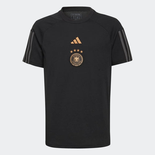 adidas Youth Germany DFB Tiro Tee Shirt  HF4000 BLACK