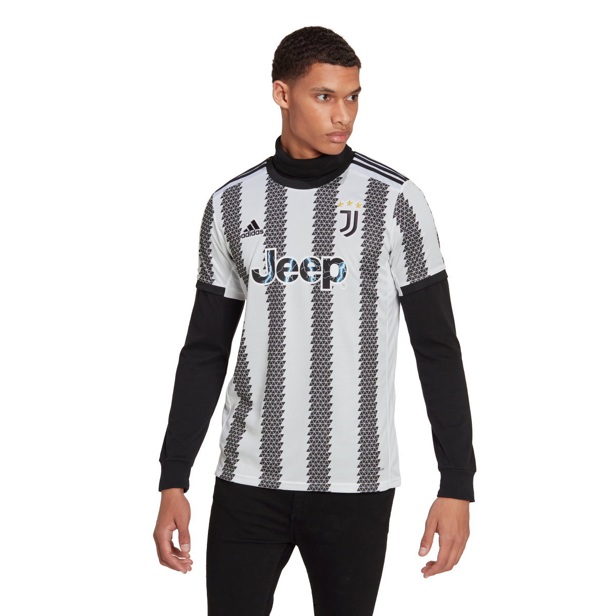 adidas Juventus Home Jersey 22/23 H38907 WHITE/BLACK – Soccer Zone