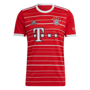 adidas FC Bayern Munich Home Replica Jersey 22/23 H39900 RED/WHITE