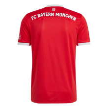 Load image into Gallery viewer, adidas FC Bayern Munich Home Replica Jersey 22/23 H39900 RED/WHITE