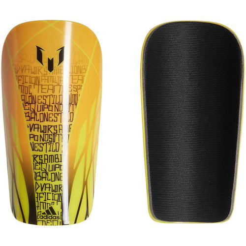 adidas Messi Club Shin Guards H53731 SOLAR GOLD/BLACK