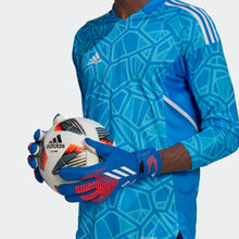 Load image into Gallery viewer, adidas Predator League Goalkeeper Gloves H53732 Hi-Res Blue/Turbo/White