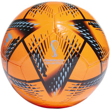 Load image into Gallery viewer, adidas Al Rihla Match Ball Club H57803 ORANGE/BLACK - 2022 FIFA World Cup