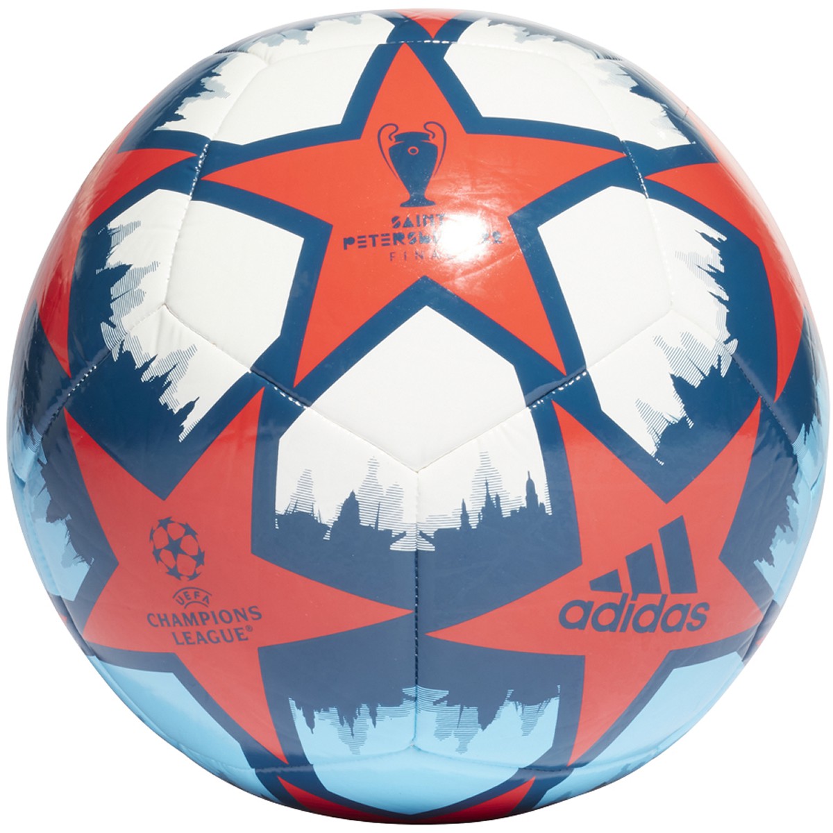 adidas Club Ball St. Petersburg H57809 RED/WHITE – Soccer Zone