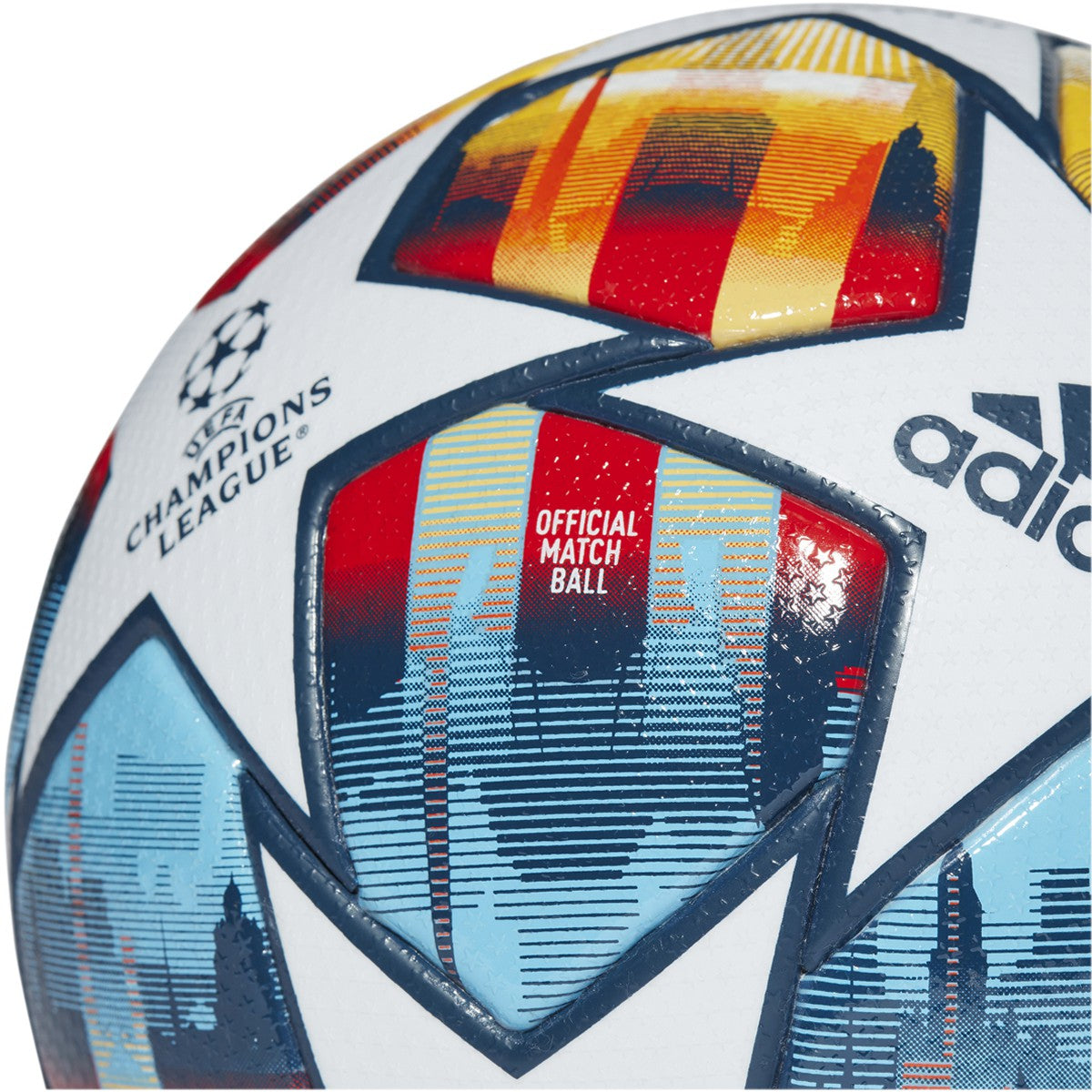 adidas UCL Official Final PRO Match Ball 21/22 H57815 red/blue/white/y ...