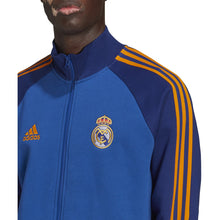 Load image into Gallery viewer, adidas Real Madrid 21/22 Anthem Jacket HA2533 Blue/Yellow
