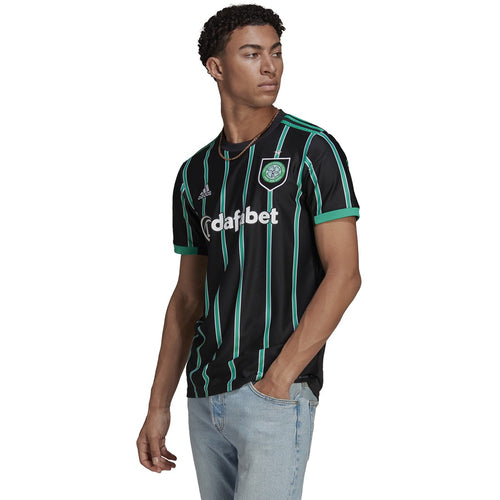 adidas Celtic FC Away Adult Jersey 22/23 HA8326 BLACK/GREEN