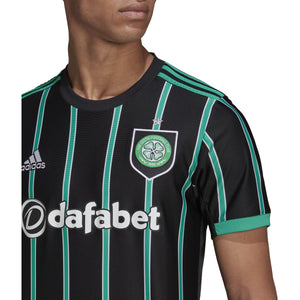 adidas Celtic FC Away Adult Replica Jersey 22/23 HA8326 BLACK/GREEN
