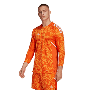 adidas Adult Condivo 22 Long Sleeve Goalkeeper Jersey HB1617 Orange