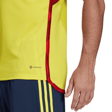Load image into Gallery viewer, adidas Adult Colombia Home Jersey HB9170 YELLOW/NAVY