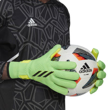 Load image into Gallery viewer, adidas X PRO Goalkeeper Gloves HC0605 SOLAR GREEN/BLACK/SOLAR YELLOW