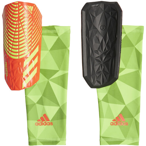 adidas Predator Competitor Shinguard HC3034 SOLAR RED/SOLAR GREEN