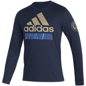 adidas Philadelphia Union Creator Long-sleeve Shirt HE5423 navy/gold/blue