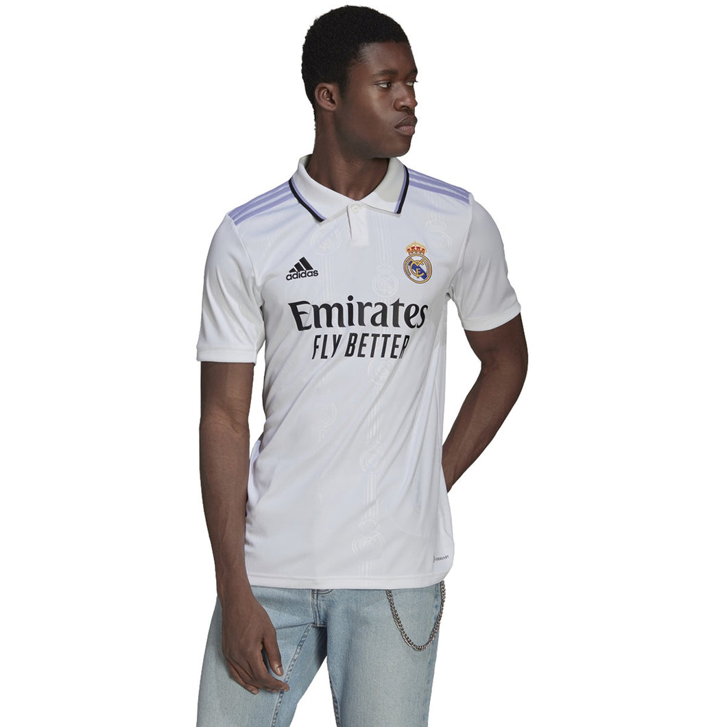 adidas Real Madrid CF Home Jersey 2022/23 HF0291 WHITE/PURPLE