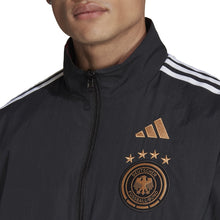 Load image into Gallery viewer, adidas Adult Germany Anthem Jacket 2022 HF4058 Black/White