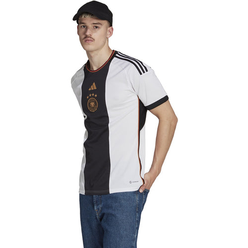 adidas Adult Germany Home Jersey 2022 HJ9606 White/Black