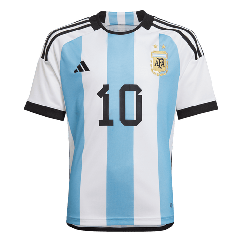 adidas Argentina Home Messi Jersey Youth HL8422 WHITE/BLUE/BLACK