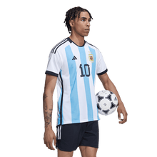 Load image into Gallery viewer, adidas Argentina Home Messi Replica Jersey Adult HL8424 WHITE/BLUE/BLACK