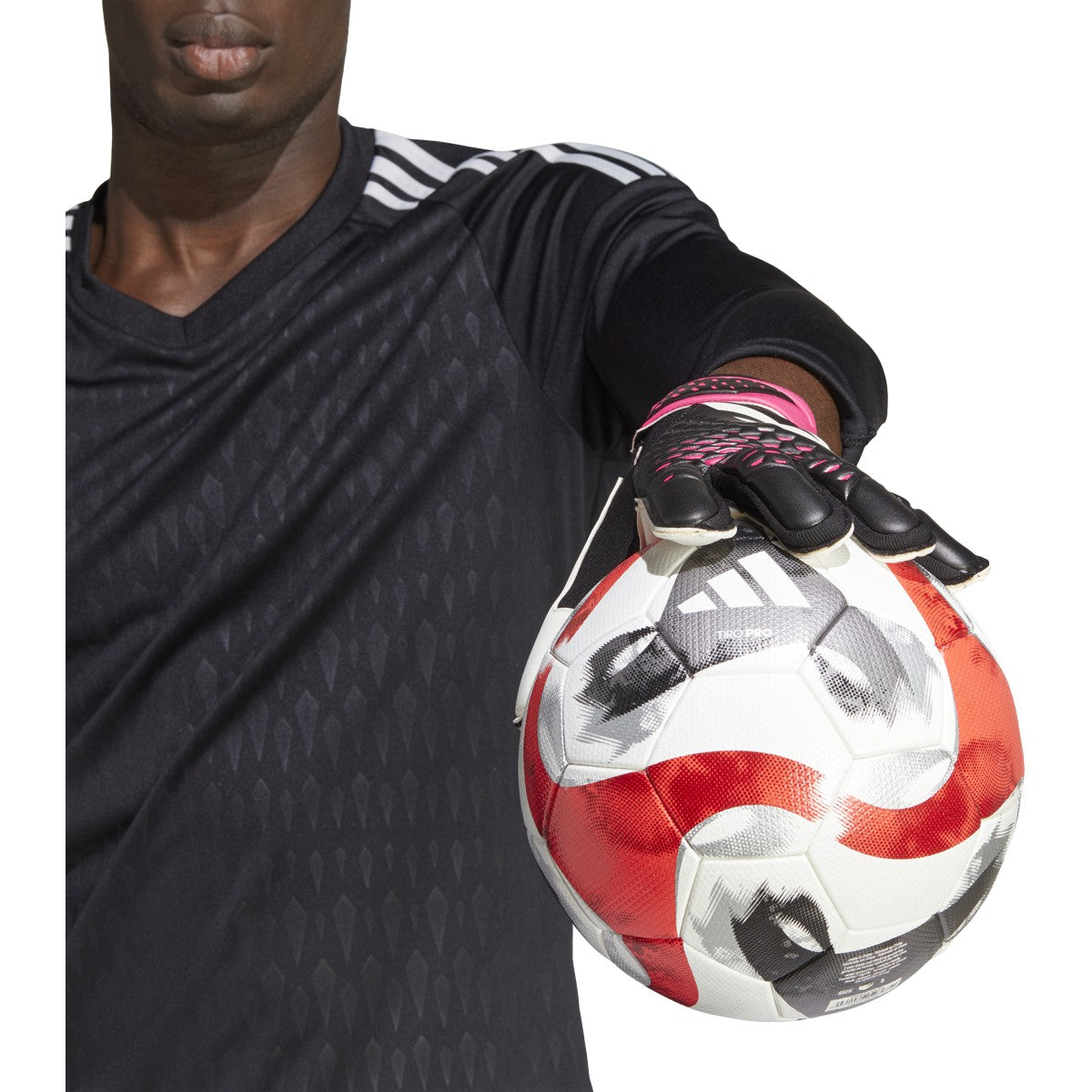 adidas Predator Pro Hybrid Goalkeeper Gloves HN3341 Black/White/Shock –  Soccer Zone