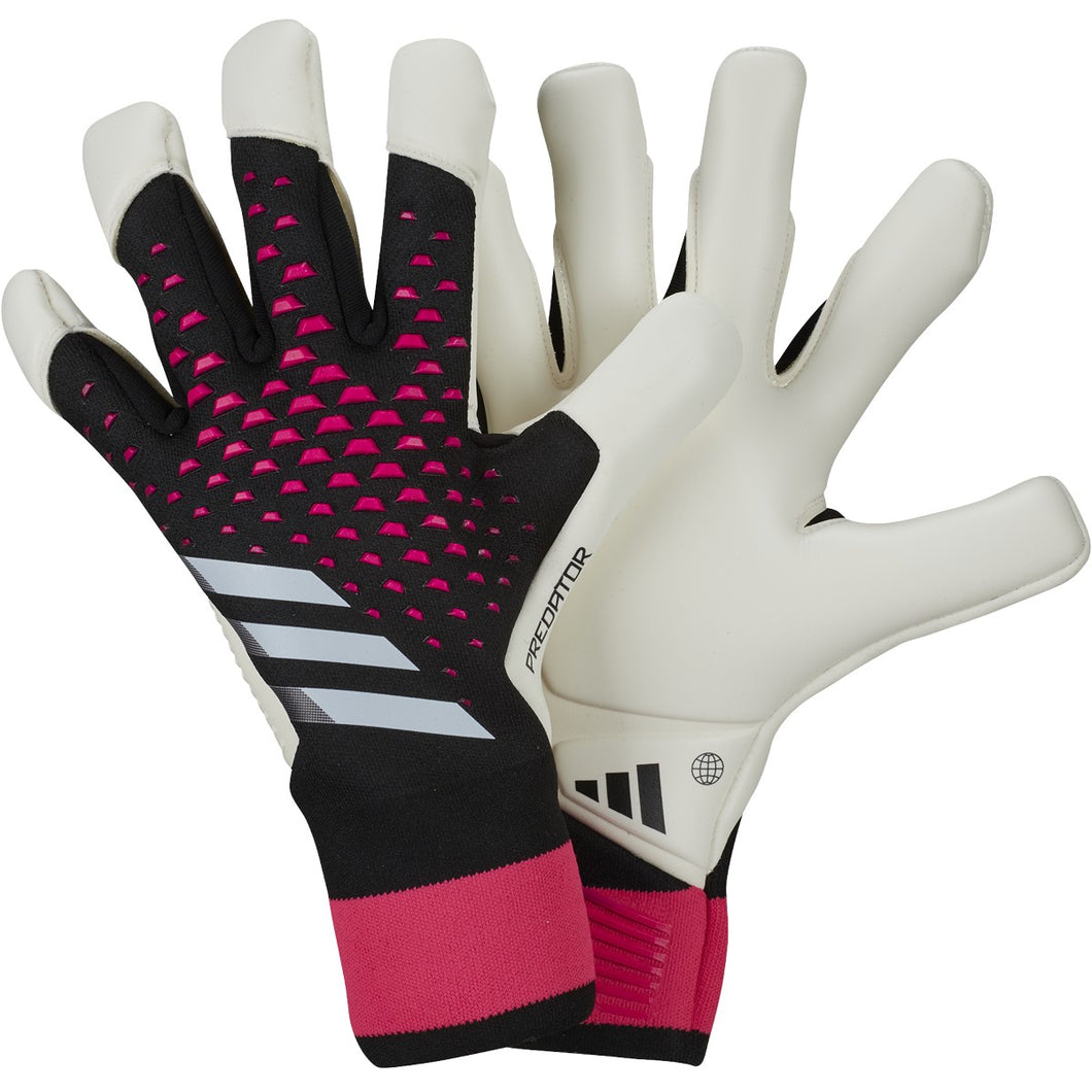 adidas Predator Pro Hybrid Goalkeeper Gloves HN3341 Black/White/Shock Pink