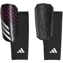 Load image into Gallery viewer, adidas Predator Competition Shinguard HN5592 BLACK/WHITE/PINK