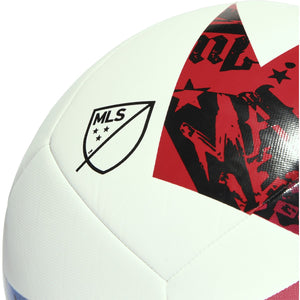 adidas MLS 2023 Training Soccer Ball HT9027 WHITE/BLUE/RED