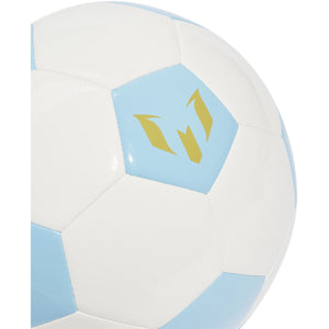 adidas Messi Argentina Soccer Ball World Cup 2022 IC4953 WHITE/CLEAR BLUE/WHITE