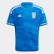 Load image into Gallery viewer, adidas Italy Youth Home Jersey HS9881 Blue/White