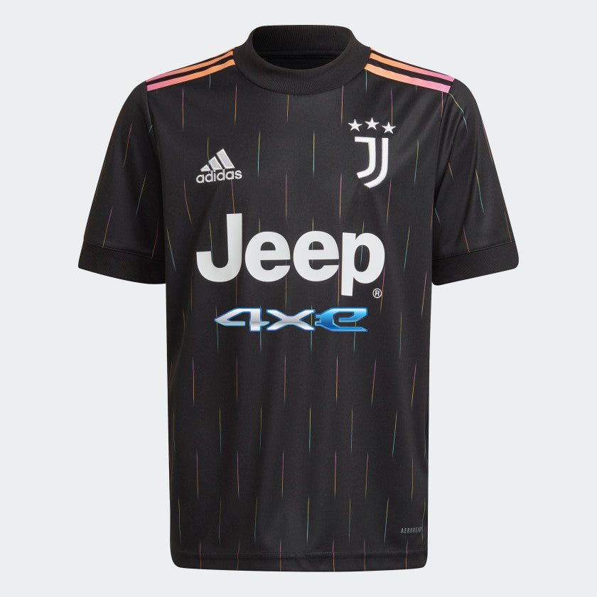 Adidas Juventus Away Jersey 21/22 Youth - Black - Size ym