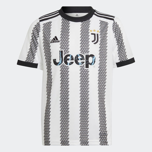adidas Juventus Home Jersey Youth 22/23 HB0439 White/Black