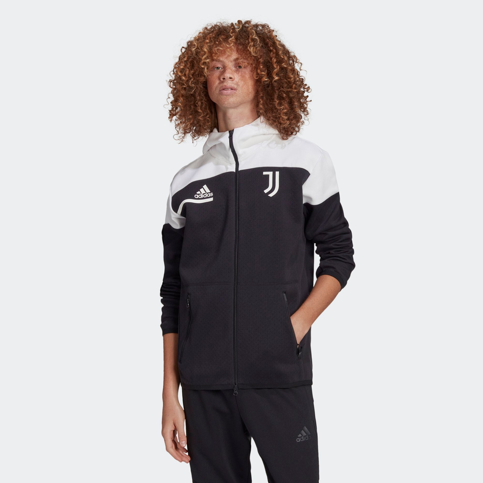 adidas ZNE Jacket GN5452 BLK/WHT – Soccer Zone
