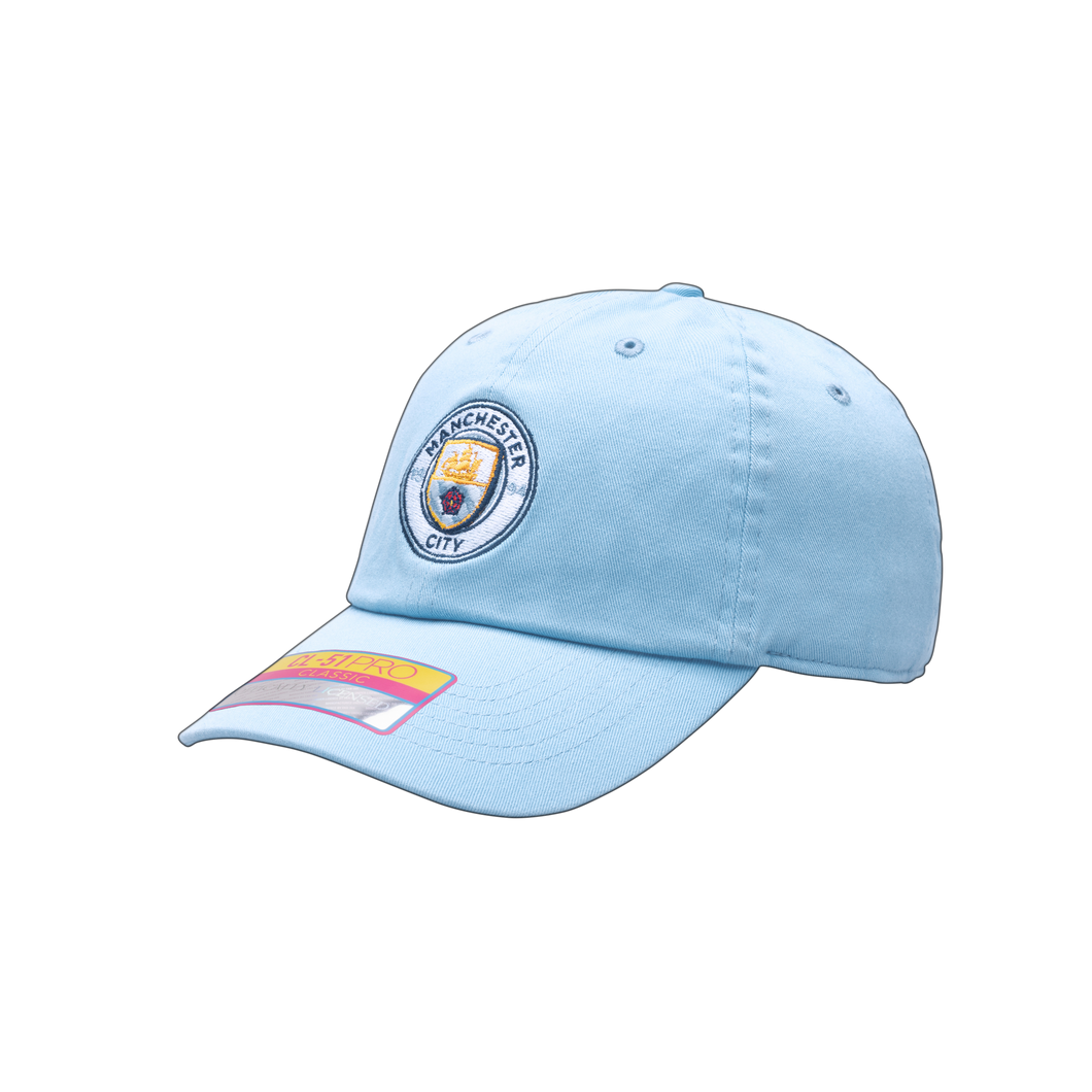 Fi Collection Manchester City Bambo Classic Hat MAN-2051-3203 BLUE