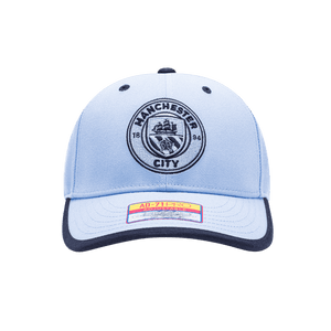 Fan Ink Manchester City Tape Adjustable Hat  MAN-2071-3673  BLUE