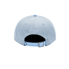 Load image into Gallery viewer, Fan Ink Manchester City Nirvana Adjustable Hat  DENIM/L BLUE