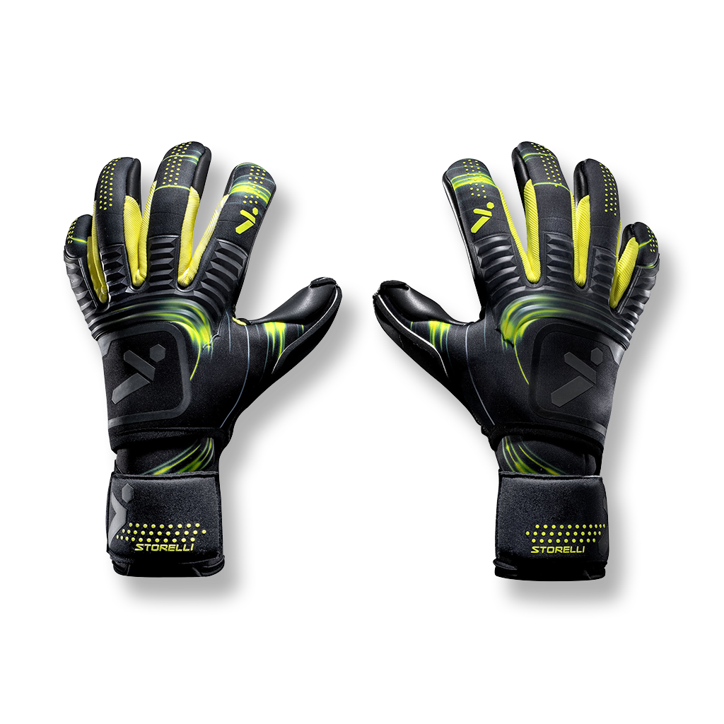 Storelli Goalkeeper Gloves Silencer MENACE Black/yellow