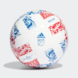 adidas MLS Club Soccer Ball H57822 WHITE/RED/BLUE
