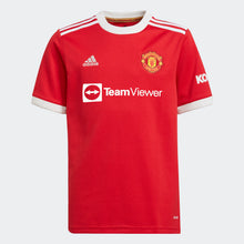 Load image into Gallery viewer, adidas Manchester United FC Home Jersey Youth 21/22 GR3778 RED/WHITE
