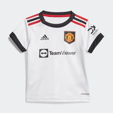 Load image into Gallery viewer, adidas Manchester United FC Away Baby Kit 2022/23 H64052 WHITE/BLACK