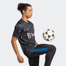 Load image into Gallery viewer, adidas Manchester United Pre Match Jersey HT4307  Black/Grey/Blue/Pink