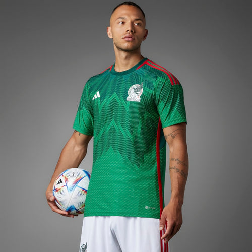 adidas Mexico Home Jersey Authentic HD6898 GRN/RED/BLK