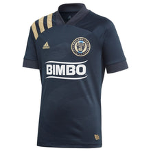 Load image into Gallery viewer, adidas Youth Philadelphia Union Navy 2020 Forever Faithful Youth Jersey EH6203