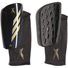 Load image into Gallery viewer, adidas X League Shin Guards HF9728 Black/Grey/Gold