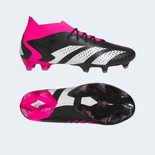 adidas Predator Accuracy.1 FG Soccer Cleats GW4569 Black/White/Pink