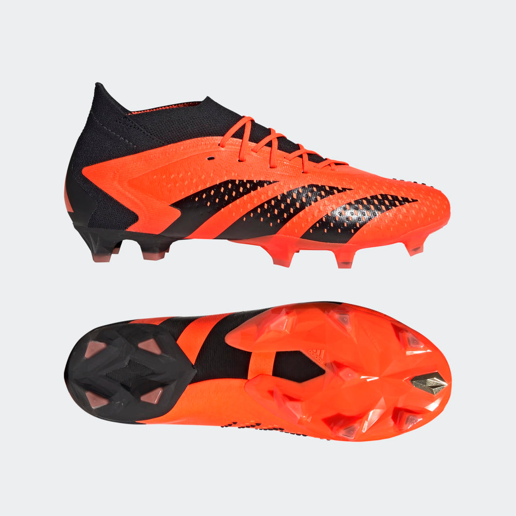 adidas Predator Accuracy.1 FG Soccer Cleats GW4572 Solar Orange/Black