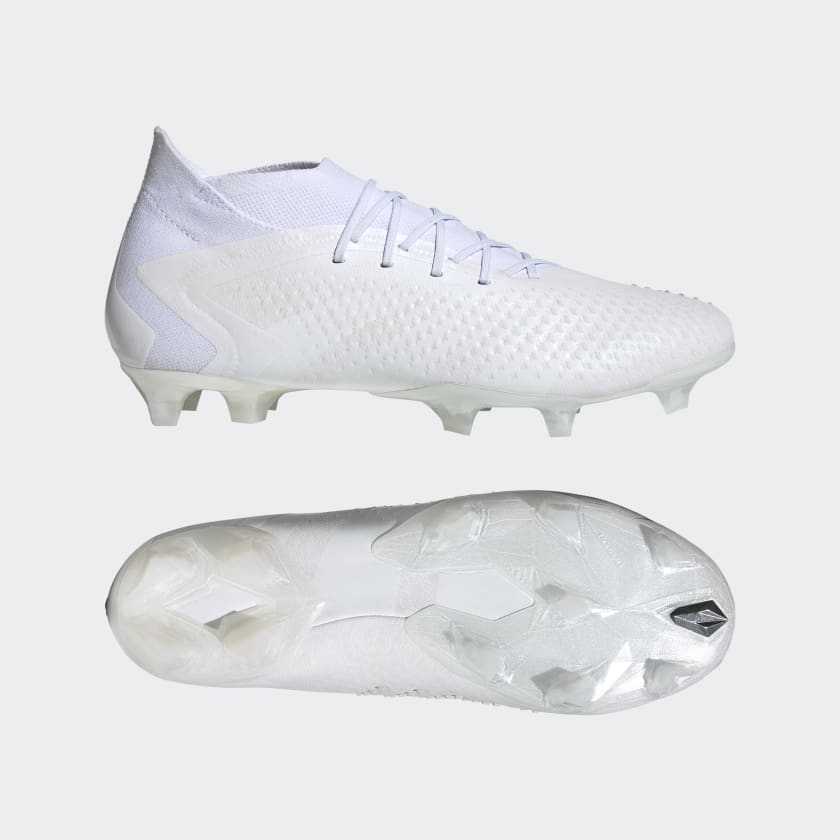 adidas Predator Accuracy.1 FG Soccer Cleats GW4570 Cloud White