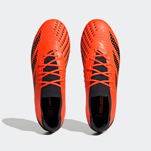 adidas Predator Accuracy.1 Low FG Soccer Cleats GW4574 Solar Orange/Black