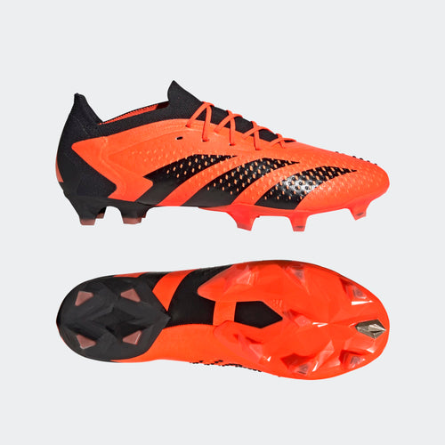 adidas Predator Accuracy.1 Low FG Soccer Cleats GW4574 Solar Orange/Black